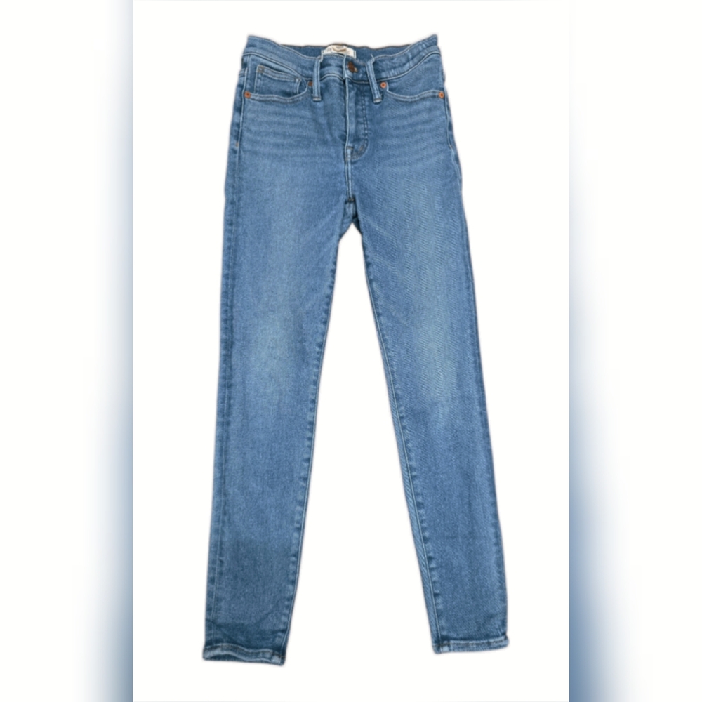 Madewell Midrise 9"  Light Blue Skinny Jeans